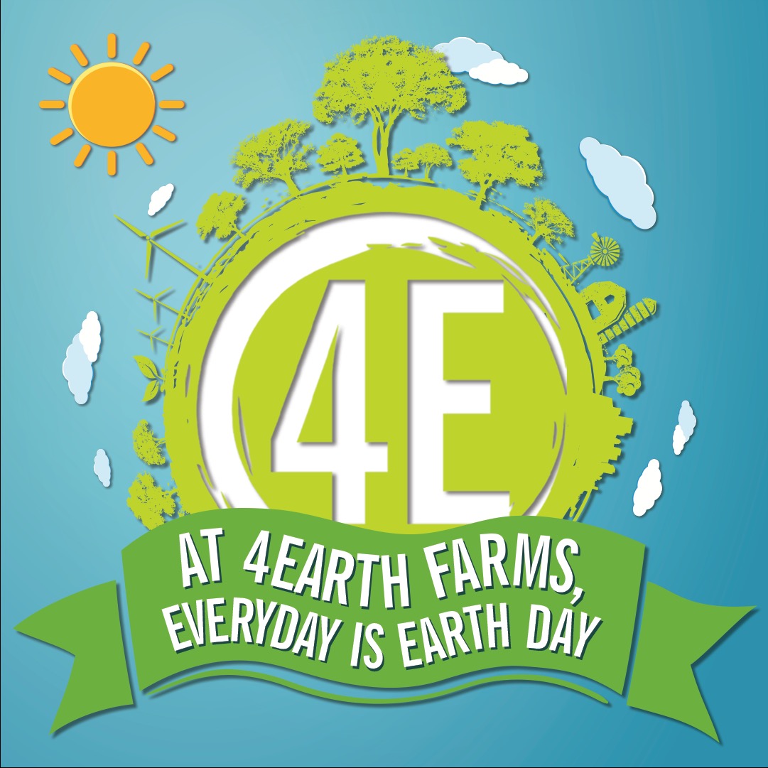 Happy Earth🌍 Day from the 4Earth Farms Family!

#EarthDay #PeopleProducePlanet #EveryDayIsEarthDay #WeLoveTheEarth #EarthDayEveryDay #Sustainability