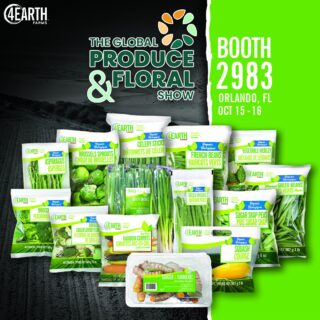 See you soon in Orlando!!

#4EarthFarms, #GPFS, #GlobalProduceFloralShow, #Organic, #Produce, #Vegetables, #Farming #PeopleProducePlanet